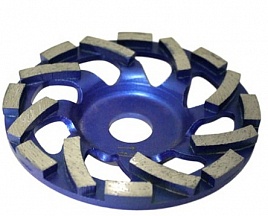 Алмазная чашка (АШК) по бетону Diamaster COBRA Standard бумеранг